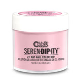 Serendipity Dip Powder Feathered Hair Out to There
